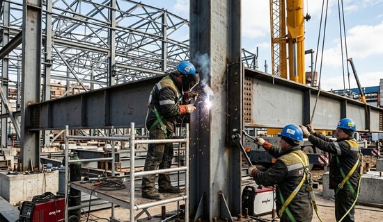 Монтаж сварных металлоконструкций: особенности и пошаговая инструкция.